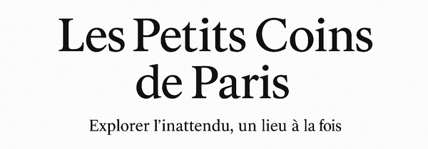 Les petits coins de Paris